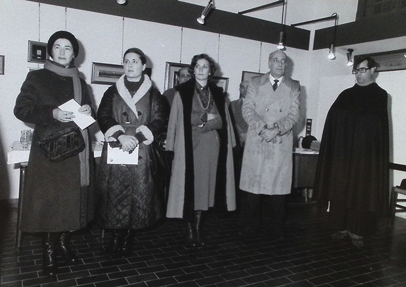 Inaugurazione della personale antologica dell'ispirazione francescana di Frate Ignazio Damini